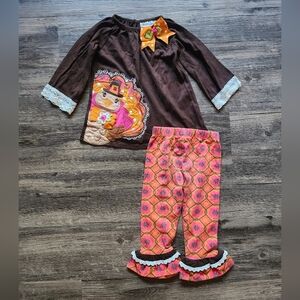 Rare Too 2T Thanksgiving Turkey Outfit